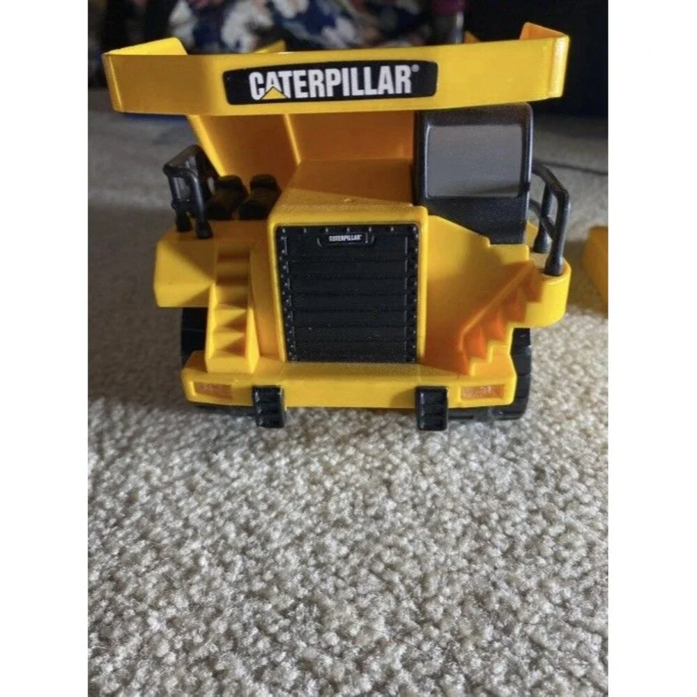 Vintage Toy State CAT Caterpillar Wired Remote Control Dump Truck Working 1990s